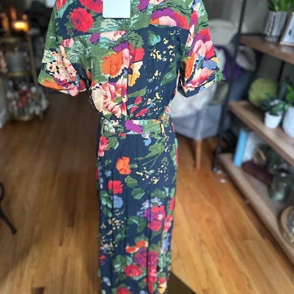 NWT Sezane Adèle Dress Trianon Print - Size 6 - Picture 8 of 16